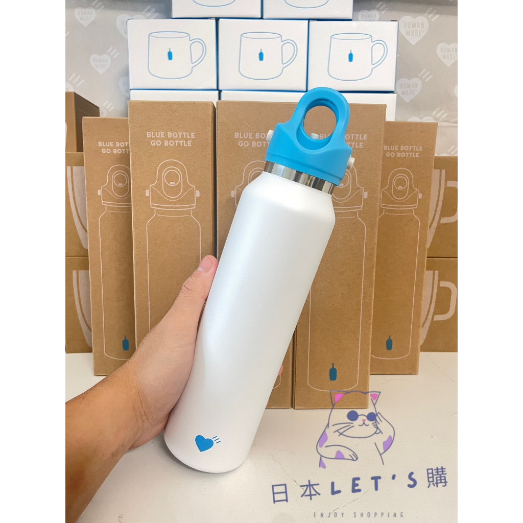 （日本Let's購）預購BLUE BOTTLE X HUMAN MADE藍瓶 保溫瓶 馬克杯 雙層玻璃杯