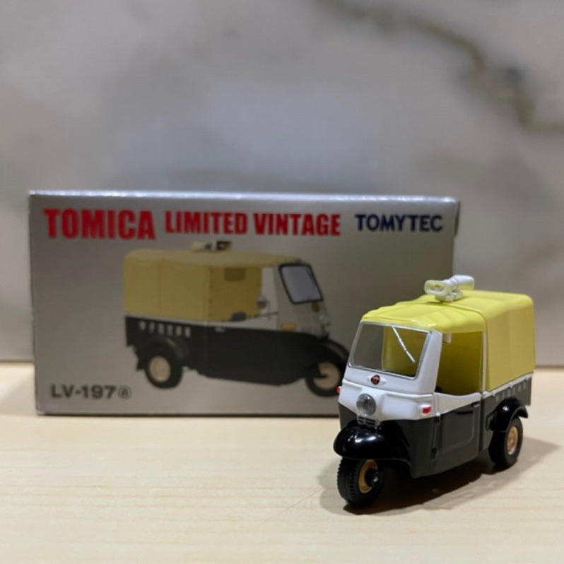 Tomica Tomytec TLV-197a Daihatsu Midget Police Car 小雞警車