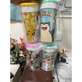 全新 寶可夢 卡比獸 皮卡丘 蠟筆小新 臺灣製 輕巧杯 隨手杯 隨行杯 Pokemon 杯子