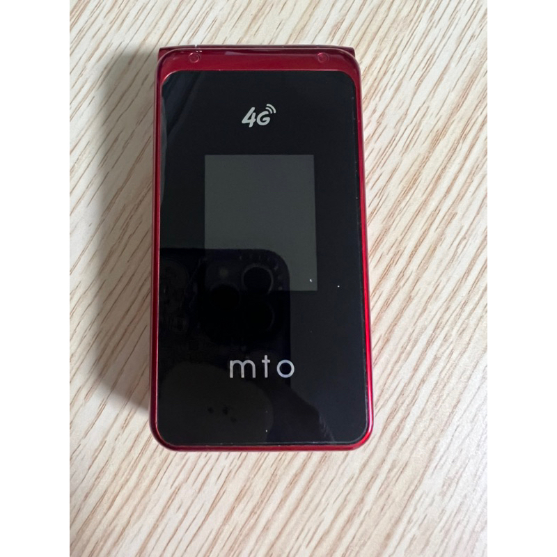 MTO M39  PLUS 4G摺疊長輩機 紅色