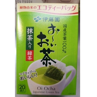 日本伊藤園好喝抹茶入綠茶茶包