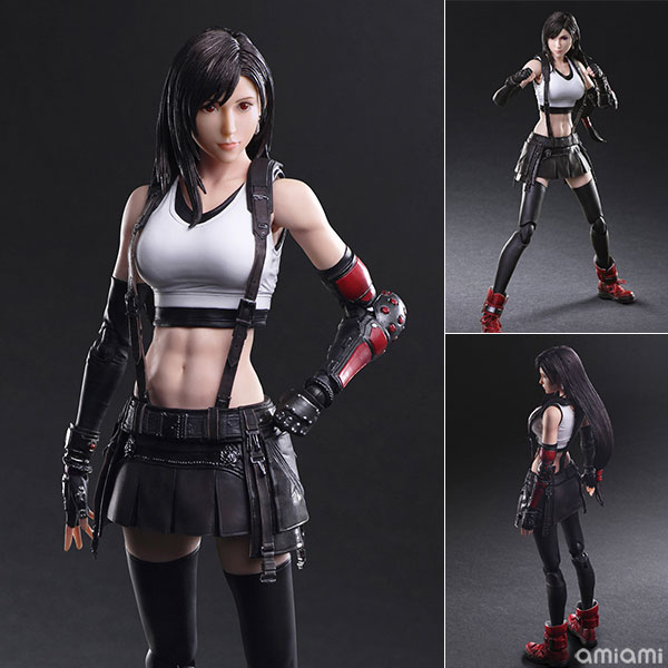 日版 PLAY ARTS改 太空戰士7 FF7 蒂法 可動 完成品