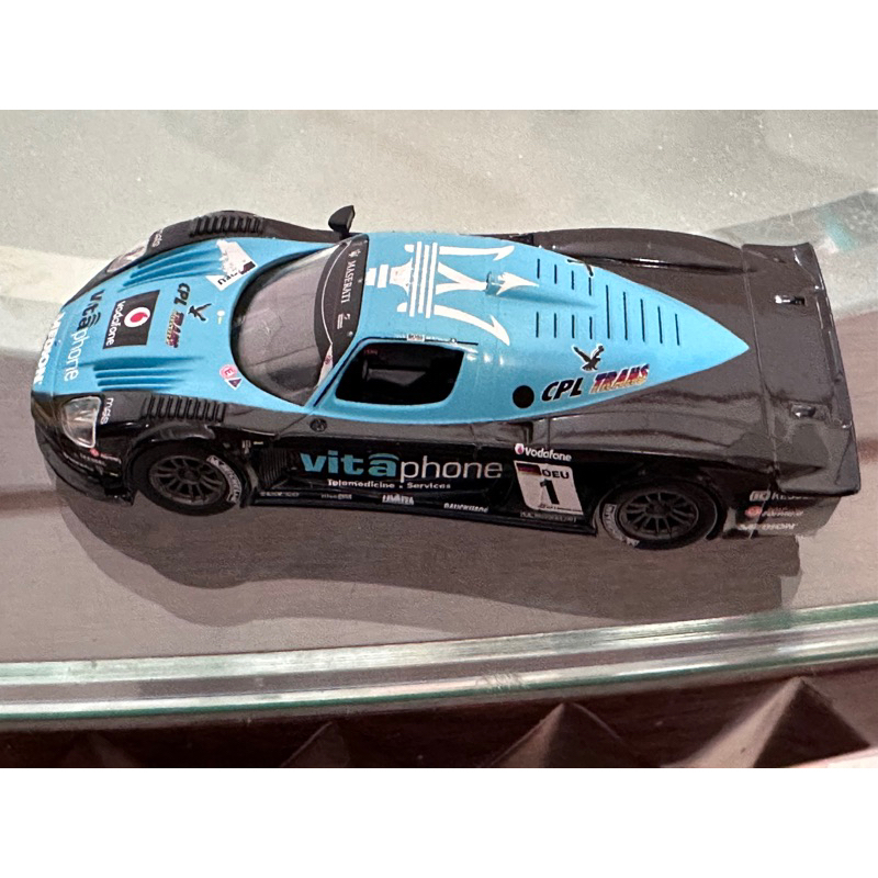 （二手玩具）粗玩～瑪莎拉蒂Maserati MC12 GT21(2010)典藏模型車 限量 鋁合金 小車玩具 兒童 車車
