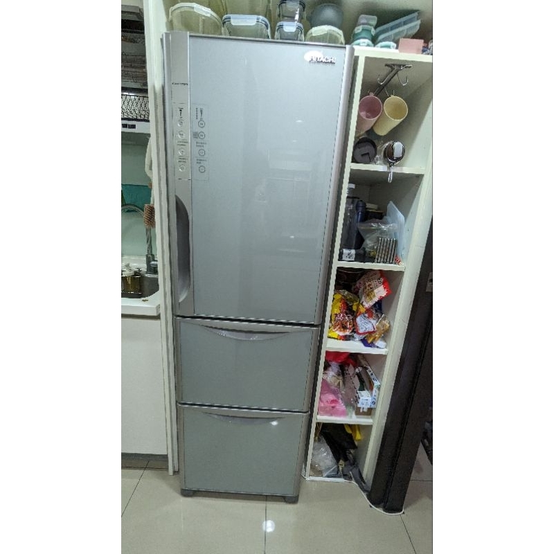 Hitachi 日立(泰國) 331公升 三門冰箱(有製冰機) RG36B 琉璃灰