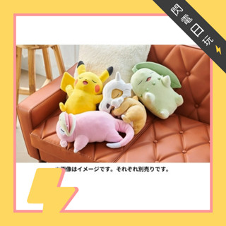 【閃電日玩】日版 Pokemon sleep 皮卡丘 呆呆獸 布偶 超柔軟 寶可夢 神奇寶貝 寶可夢中心
