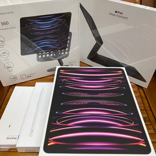 （已售）Apple iPad Pro 12.9吋 Wi-Fi 128G 平板 Apple Pencil 巧控鍵盤 含保險