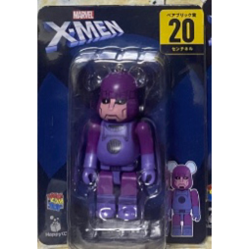 X戰警 X-Men 一番賞 庫柏力克熊 BE@RBRICK 100% Marvel 全新 20號 哨兵機器人