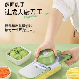 多功能切菜神器 家用粗絲切絲器 擦絲器 廚房插菜切片機土豆絲刨絲器
