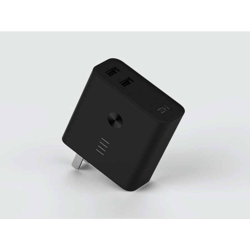小米 Mi 生態圈紫米 ZMI 雙模智能充電插頭 + 5000 MaH 雙 USB 行動電源，iPhone 可用