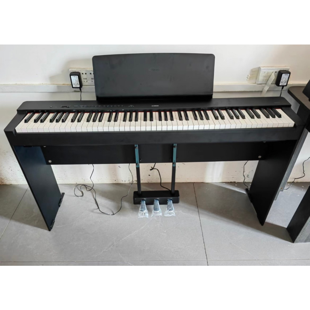 音樂聲活圈 | YAMAHA 電鋼琴 P225 黑色 白色 88鍵 數位鋼琴 P-225 山葉 含琴架 三音踏板 公司貨