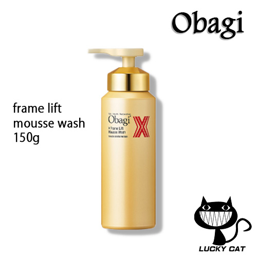 【日本直郵】OBAGI 歐巴吉 x frame lift mousse wash 泡洗顔 150g