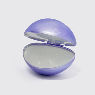 現貨NuBra 絕世好波 【晶瑩紫收納盒 】(C罩杯以下適用) 隱形內衣收納盒 旅行收納包 bra收納 胸罩收納 防水