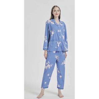 🌷蕾妮塔塔 /新上市🌷 全系列精品專賣/ ( 27210 ) 富貴花長袖成套睡衣