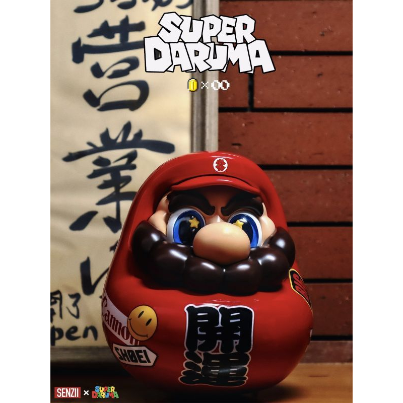 任天堂 超級達摩SuperDaruma X SENZII×SuperDaruma mini版
