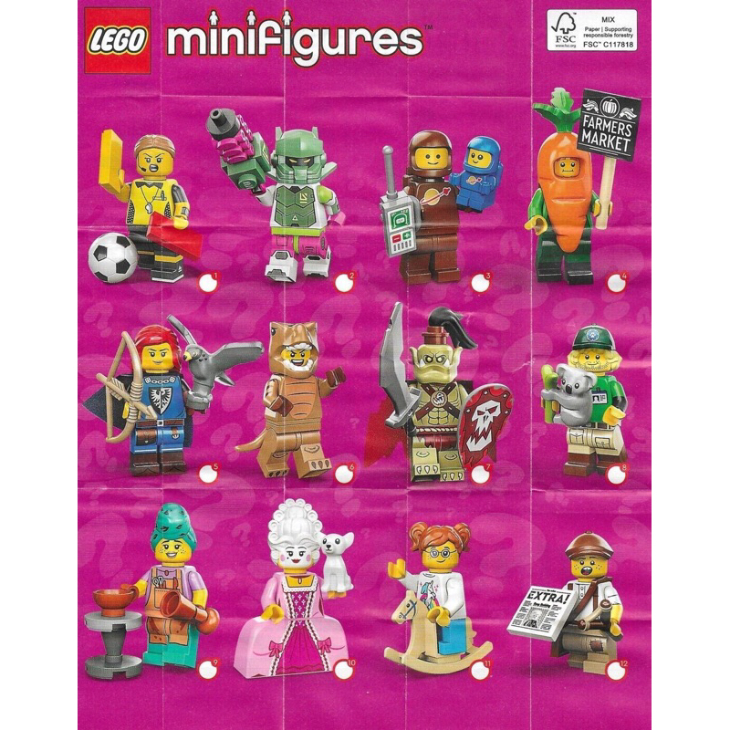 LEGO minifigures 24 (71037) 樂高人偶包 24代 單售