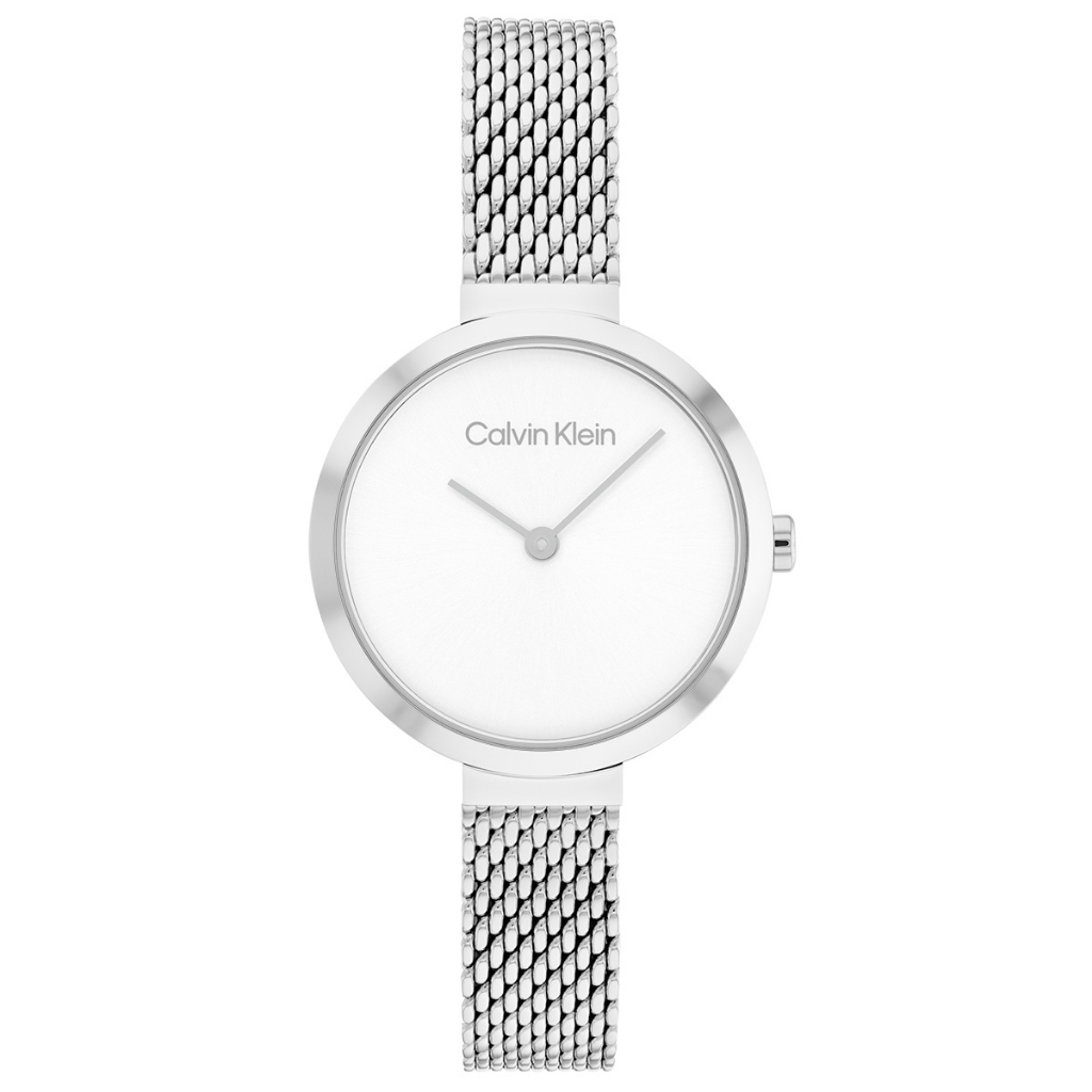 Calvin Klein CK 兩針簡約時尚米蘭帶腕錶 28MM ( CK25200082 )