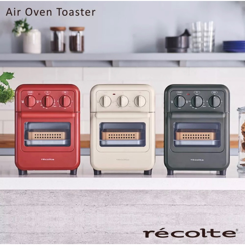 日本Air Oven Toaster奶油白/氣炸烤箱（RFT-1)全新福利品