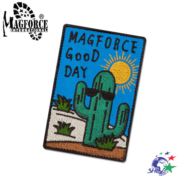 Magforce 馬蓋先GOOD DAY刺繡氈黏標(#MP9129)詮國