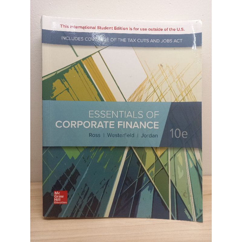 Essentials of corporate finance 10e
