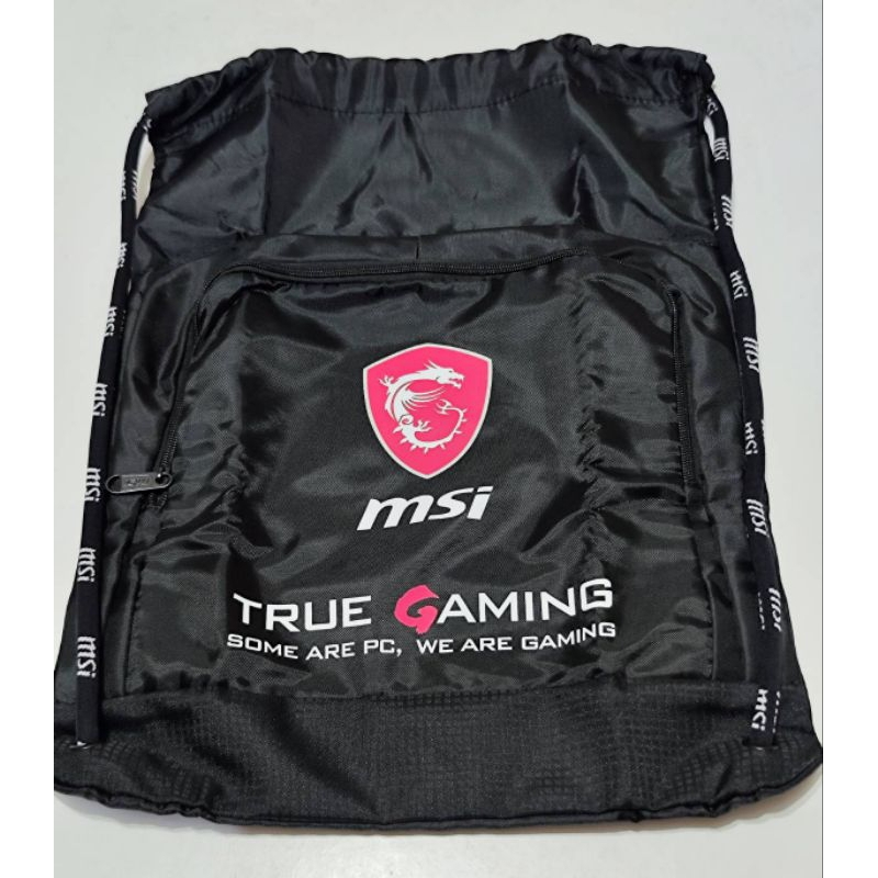 MSI 微星 龍魂潮流束口背包(Gaming Bag)