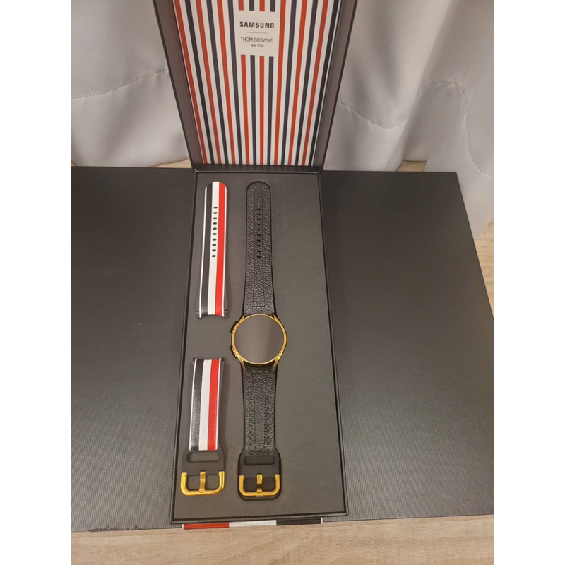 SAMSUNG Galaxy Z Fold 5 Thom Browne Edition watch 限量版黑金手錶