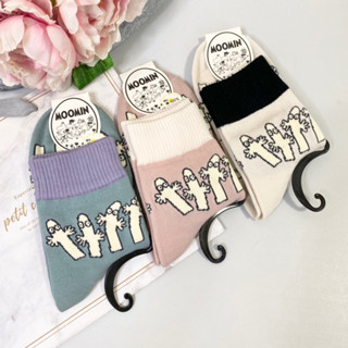 [現貨🇯🇵🔜] MOOMIN 滿滿溜溜們 中筒襪 小不點 史丁奇 阿金 嚕嚕咪 襪子穿搭 日本進口 日本襪子