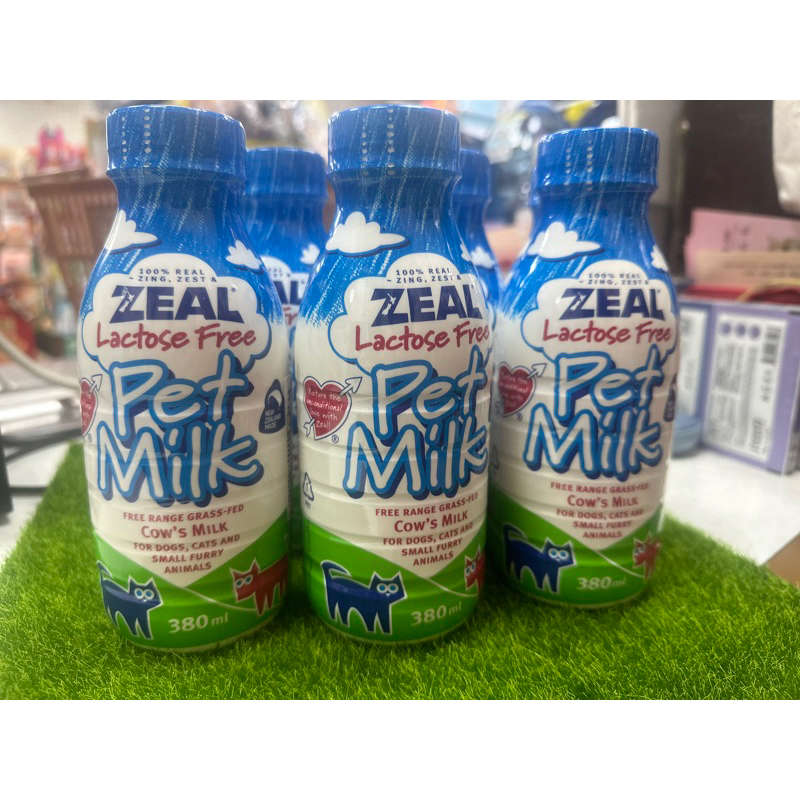 【淡水幸福貓狗】ZEAL 真致紐西蘭犬貓專用鮮乳 350ml  1000ml 犬、貓、小動物適用 寵物牛奶 寵物鮮奶