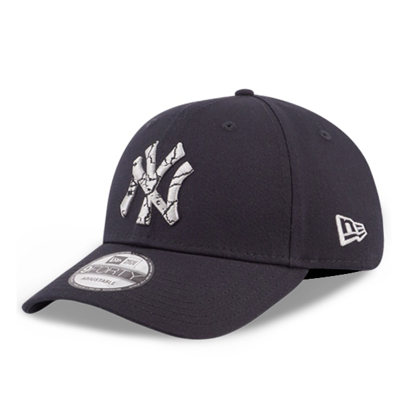 【NEW ERA】MLB NY 紐約 洋基 爆裂紋字 丈青色 老帽 9FORTY【ANGEL NEW ERA】