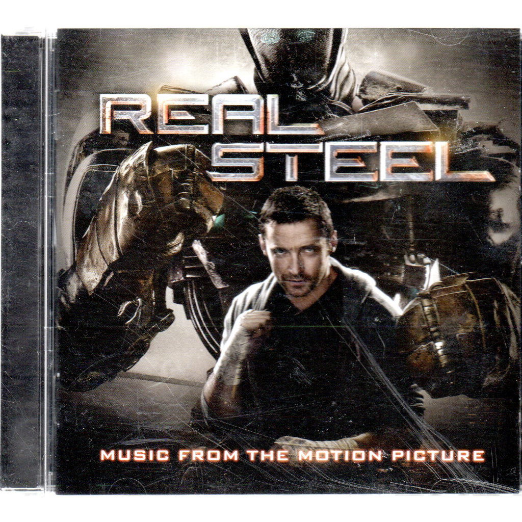 金卡價158 鋼鐵擂台 Real Steel 電影原聲帶 CD近新 再生工場1 03