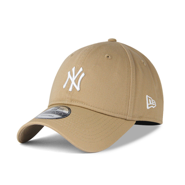 【NEW ERA 】MLB NY 紐約 洋基 奶茶色 軟板 老帽 9TWENTY 中型字【ANGEL NEW ERA】