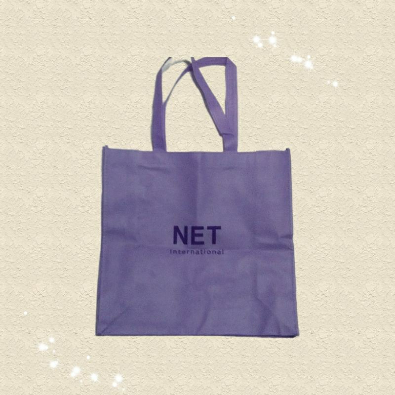 NET購物袋 新款薰衣草紫 環保購物袋 手提 肩背 袋子 收納