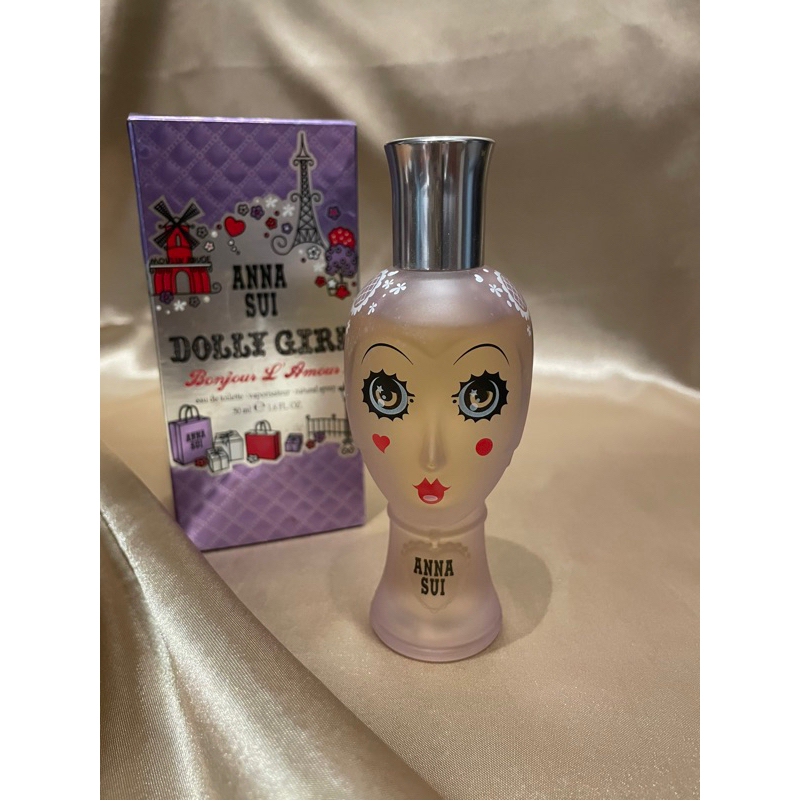 Anna Sui Dolly Girl Bonjour L’Amour巴黎戀愛洋娃娃 50ml（二手 含外盒）