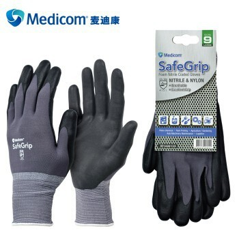 Medicom 麥迪康 多用途安全手套  丁腈 NBR 尼龍 透氣 防護手套 工作手套 搬運手套 安全手套 防滑
