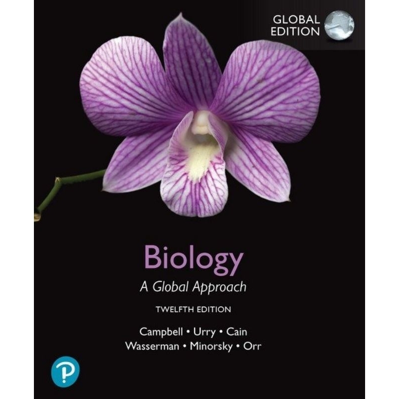 Biology：A Global Approach  12E Campbell 9781292341637 生物學