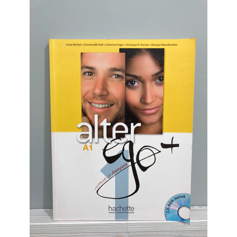 Alter Ego + 1 (A1) - 課本+CD-ROM 近全新法文課本