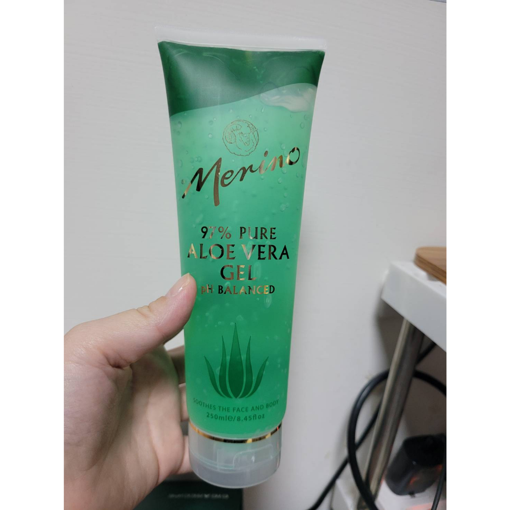 現貨在台!!紐西蘭 Merino Aloe Vera Gel 97% 美麗諾蘆薈膠250ml