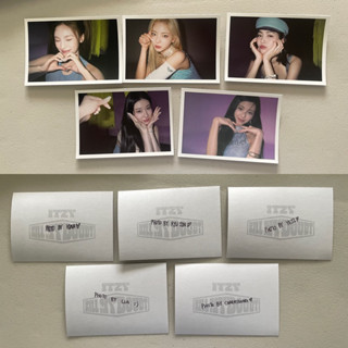 現貨 ITZY 照片 明信片 禮志 Lia 留真 彩領 有娜 票卡 小卡 kill my doubt 預購禮 預售 預購