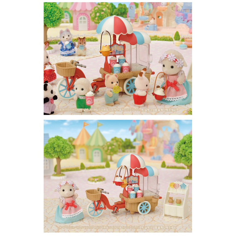 蘿絲車庫：代購 Sylvanian Families 森林家族 羊媽媽 爆米花🍿️餐車套組