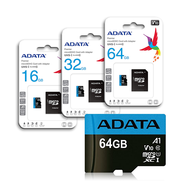 威剛 ADATA 16G 32G 64G micro SDHC SDXC UHS-I CLASS10 U1 記憶卡