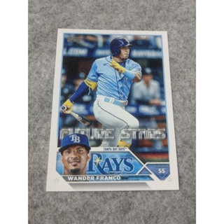 2023 Topps #215 Wander Franco - Tampa Bay Rays Future Stars