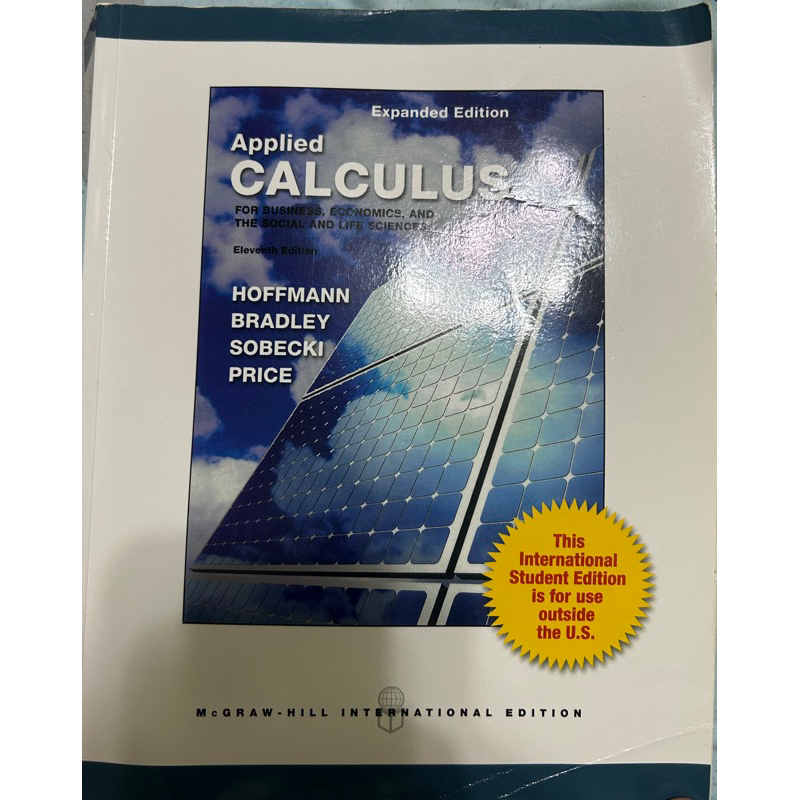 Applied Calculus 11版
