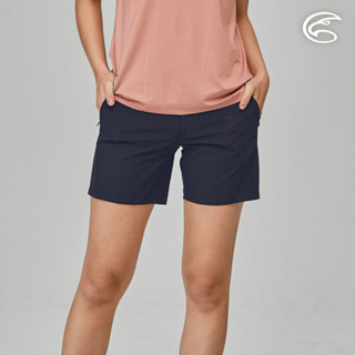ADISI 女彈性快乾休閒短褲(三分) AP2311102 (S-XL) 青黛藍｜四面彈 輕薄透氣 速乾 吸濕排汗