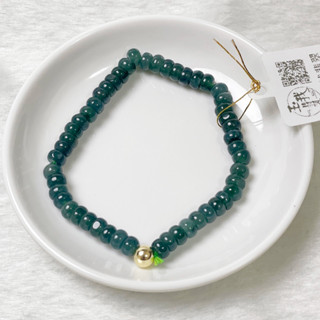 5mm珠子手串 珠串 瓜地馬拉A貨翡翠 A7035【玉我翡翠】