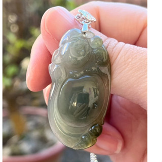 璞沁 ～天然翡翠a貨冰種彌勒佛