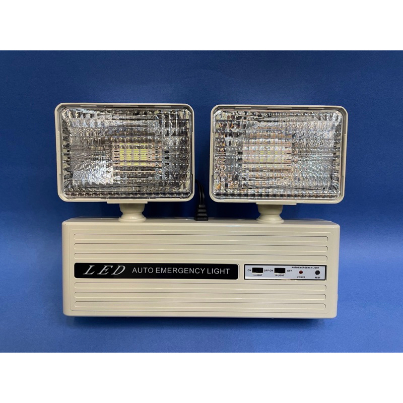 《PING消防》高亮白 雙眼LED緊急照明燈 24顆 LED-204(長效) LED-204B 消防署認證