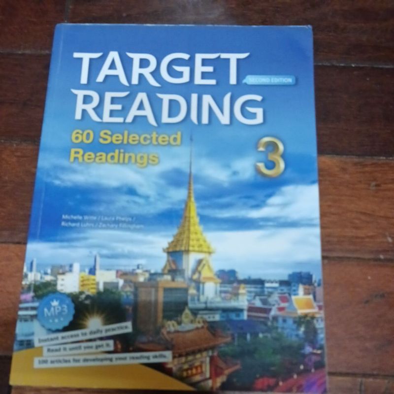 Target Reading 3: 60 Selected Readings (2nd Ed.) 無光碟 少數劃記筆記