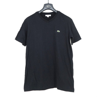 【LACOSTE】法國品牌 鱷魚 短袖 上衣 3 黑 男 日本製