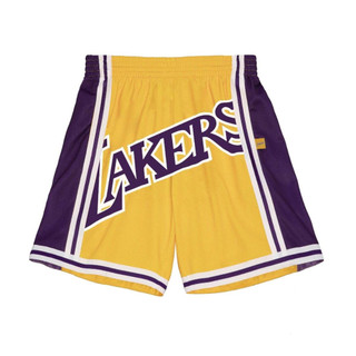 M&N Short Los Angeles Lakers 湖人 短褲 MITCHELL-01