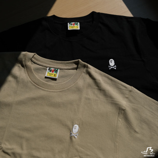 【奶大大球鞋代購社團】A Bathing APE 海盜猿人 經典胸口刺繡小Logo Tee 短袖 日本猿人 BAPE