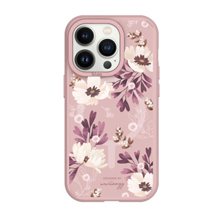 【TOYSELECT】wwiinngg粉紫花茶峽谷強悍MagSafe iPhone手機殼